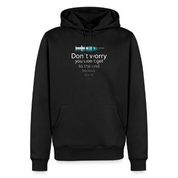 Anesthesia Anesthesia Doctor I need to go Anesthesiologist - Men’s Premium Organic Hoodie - black - Front - Nico (187cm)