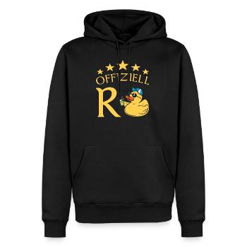 Rentner Rente Spruch Ruhestand Geschenkidee - Männer Premium Bio Hoodie - Schwarz - Vorne - Nico (187cm)
