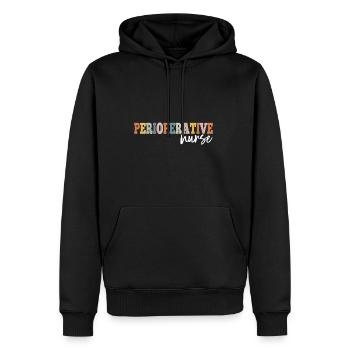 Perioperative Nurse Registered Nurse RN LPN - Men’s Premium Organic Hoodie - black - Front - Nico (187cm)