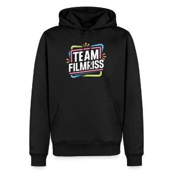 Équipe de Majorque Filmriss Party JGA Équipe de la fête Malle - Sweat à capuche Premium bio Homme - noir - Devant - Nico (187cm)