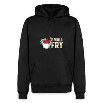 Kleine Braten Server oder Kellnerin Geschenk - Männer Premium Bio Hoodie - Schwarz - Vorne - Nico (187cm)
