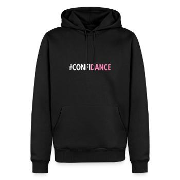 Balletttänzerin Ballerinas Vintage Sprüche - Männer Premium Bio Hoodie - Schwarz - Vorne - Nico (187cm)