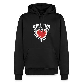 Still emo! Goth Emo Alternative Aesthetic - Men’s Premium Organic Hoodie - black - Front - Nico (187cm)