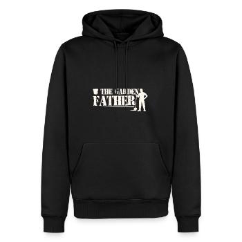 Garten Motiv Gärtner & Gärtnerin Spruch - Männer Premium Bio Hoodie - Schwarz - Vorne - Nico (187cm)