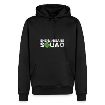 Escouade de manigances Gangster Poison - Sweat à capuche Premium bio Homme - noir - Devant - Nico (187cm)