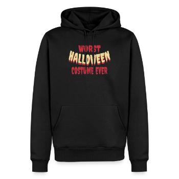 Halloween Le pire costume d’Halloween de tous les temps - Sweat à capuche Premium bio Homme - noir - Devant - Nico (187cm)