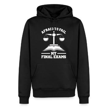 Anwalt Geschenke für Anwälte | Jurist Jura Student - Männer Premium Bio Hoodie - Schwarz - Vorne - Nico (187cm)