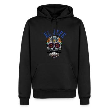 Feier Von Leben Und Tod - Männer Premium Bio Hoodie - Schwarz - Vorne - Nico (187cm)