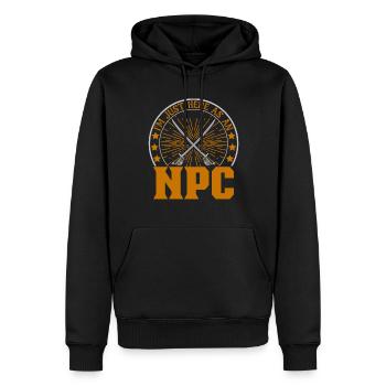 Live Action Jeu de rôle Larp Larper Fantasy - Sweat à capuche Premium bio Homme - noir - Devant - Nico (187cm)