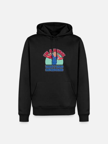 National Nurses' Day. - Men’s Premium Organic Hoodie - black