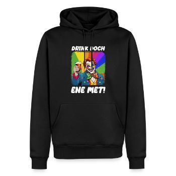 Karneval Kölle Alaaf Eskaliert Singen Tanzen Köln - Männer Premium Bio Hoodie - Schwarz - Vorne - Nico (187cm)