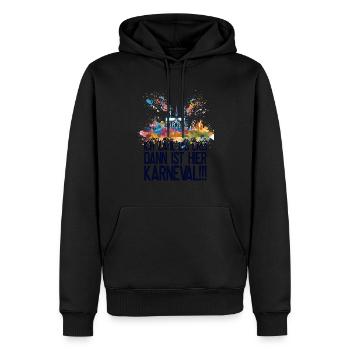 Cologne Kölle Carnaval Gebützt Kölle Alaaf Jeck Party - Sweat à capuche Premium bio Homme - noir - Devant - Nico (187cm)