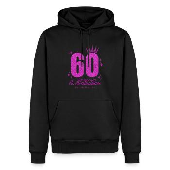 Vintage 1964 Geboren Limitierte Auflage - Männer Premium Bio Hoodie - Schwarz - Vorne - Nico (187cm)