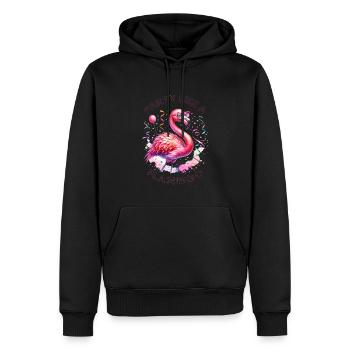 Kölle Alaaf Party wie eine Flamingo-Atmosphäre - Männer Premium Bio Hoodie - Schwarz - Vorne - Nico (187cm)