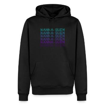 Nanna-Suen Gott Antike sumerische Gottheit Retro - Männer Premium Bio Hoodie - Schwarz - Vorne - Nico (187cm)