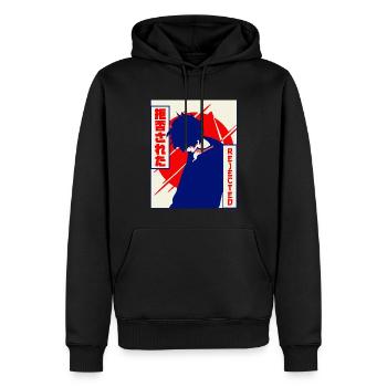 Emo Anime Junge Vaporwave Ästhetisch Abgelehnt Ges - Männer Premium Bio Hoodie - Schwarz - Vorne - Nico (187cm)