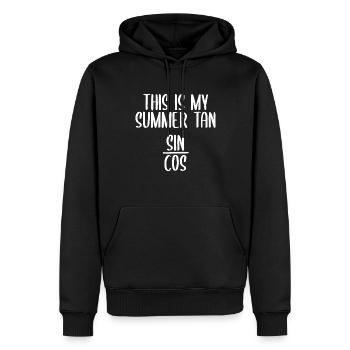 Lustige Mathematik Trigonometrie - Männer Premium Bio Hoodie - Schwarz - Vorne - Nico (187cm)