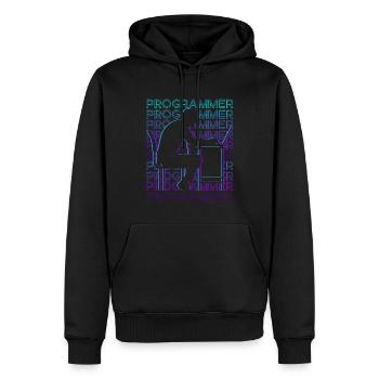 Programmierer Computerprogrammierung Kodierung Gee - Männer Premium Bio Hoodie - Schwarz - Vorne - Nico (187cm)