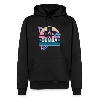 Bumba Mbombo Afrikanischer Gott Antike afrikanisch - Männer Premium Bio Hoodie - Schwarz - Vorne - Nico (187cm)