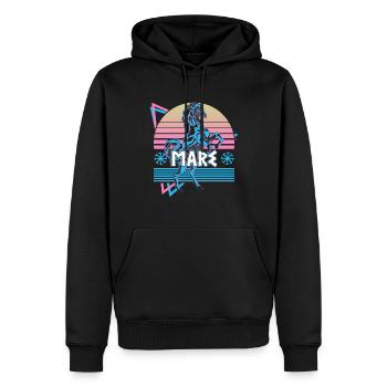 Stute Nordische Mythologie Germanische Folklore - Männer Premium Bio Hoodie - Schwarz - Vorne - Nico (187cm)