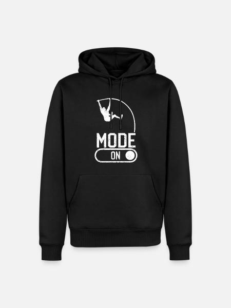 Fun Pole Vault Pole Vault - Men’s Premium Organic Hoodie - black