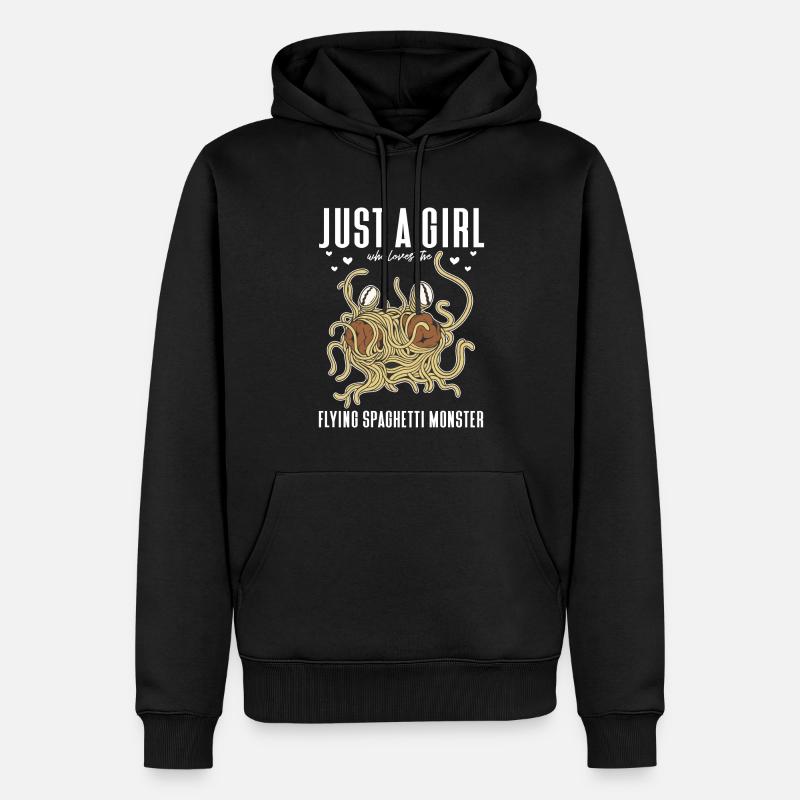 Pastafari - Sweat à capuche Premium bio Homme - noir