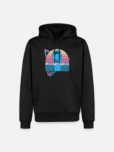 Phosphorus Griechischer Gott Antike griechische My - Herre Premium økologisk hoodie - sort