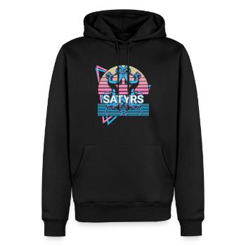 Satyrn Faune Fabelwesen Antike griechische Mytholo - Männer Premium Bio Hoodie - Schwarz - Vorne - Nico (187cm)