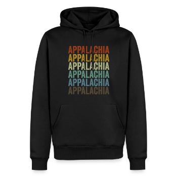 Appalachia Bluegrass Musik Banjo Spieler Banjo Lie - Männer Premium Bio Hoodie - Schwarz - Vorne - Nico (187cm)