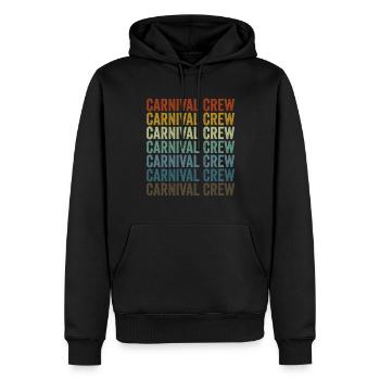 Carnival Crew Circus Carnival Circus Lovers Lust - Sweat à capuche Premium bio Homme - noir - Devant - Nico (187cm)