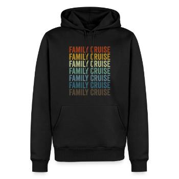 Familienkreuzfahrt Kreuzfahrt Urlaub Kreuzfahrt Kr - Männer Premium Bio Hoodie - Schwarz - Vorne - Nico (187cm)