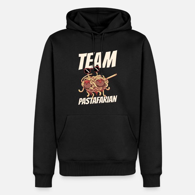 Dab Flying Spaghetti Monster - Sweat à capuche Premium bio Homme - noir