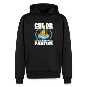 Wasserballer Wassersport Wasserball Team Spruch - Männer Premium Bio Hoodie - Schwarz - Vorne - Nico (187cm)