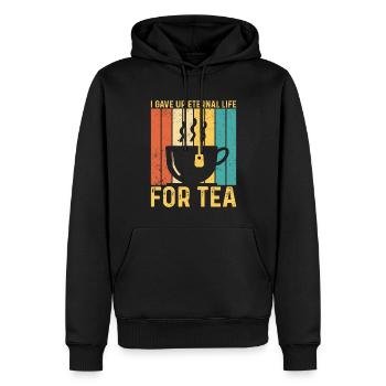 Lustiger Ex-Mormone LDS Exmo - Männer Premium Bio Hoodie - Schwarz - Vorne - Nico (187cm)