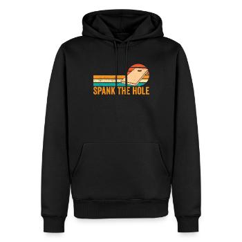 Lustiges Cornhole Corn Hole Retro - Männer Premium Bio Hoodie - Schwarz - Vorne - Nico (187cm)