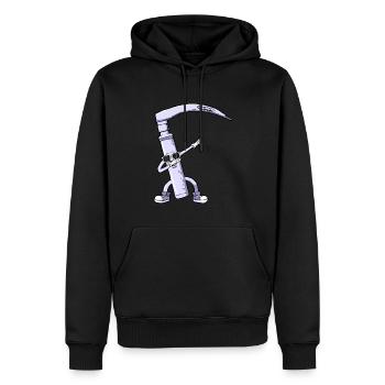 Anästhesist Anästhesiologie Tupfen - Männer Premium Bio Hoodie - Schwarz - Vorne - Nico (187cm)