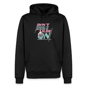 Rentner Rente Dont Forget My Discount - Männer Premium Bio Hoodie - Schwarz - Vorne - Nico (187cm)