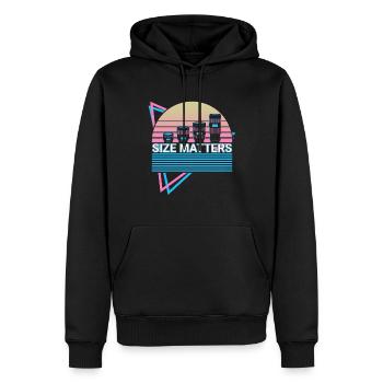 Kamera Fotografie Fotograf Retro - Männer Premium Bio Hoodie - Schwarz - Vorne - Nico (187cm)