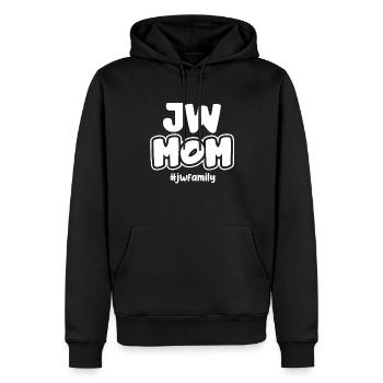 Die Zeugen Jehovas - Männer Premium Bio Hoodie - Schwarz - Vorne - Nico (187cm)