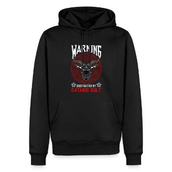 The Merry Satan - Men’s Premium Organic Hoodie - black - Front - Nico (187cm)