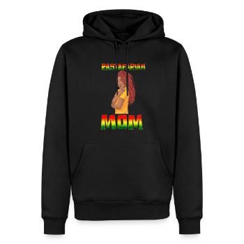Rastafari Rasta - Männer Premium Bio Hoodie - Schwarz - Vorne - Nico (187cm)