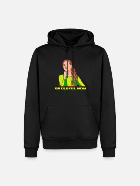 Rastafari Rastafarian Rasta - Men’s Premium Organic Hoodie - black