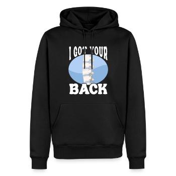 Anästhesist Anästhesiologie - Männer Premium Bio Hoodie - Schwarz - Vorne - Nico (187cm)