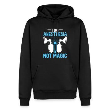 Anesthesiologist Anesthesiology - Men’s Premium Organic Hoodie - black - Front - Nico (187cm)