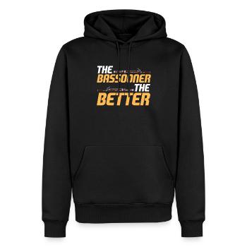 Fagott Fagottist - Männer Premium Bio Hoodie - Schwarz - Vorne - Nico (187cm)
