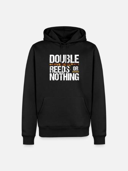 Fagott Fagottist - Männer Premium Bio Hoodie - Schwarz