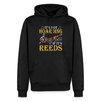 Fagott Fagottist - Männer Premium Bio Hoodie - Schwarz - Vorne - Nico (187cm)