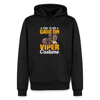 Schlangenbesitzer - Männer Premium Bio Hoodie - Schwarz - Vorne - Nico (187cm)