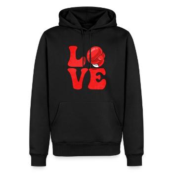 Boxer Boxen - Männer Premium Bio Hoodie - Schwarz - Vorne - Nico (187cm)