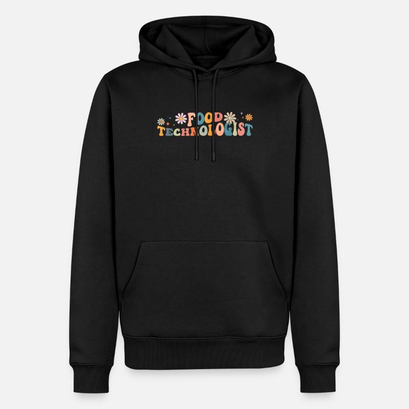 Technologie Groovy Food Technologist - Sweat à capuche Premium bio Homme - noir
